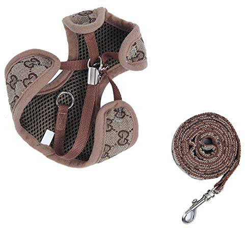 Hundegeschirr, atmungsaktives Polyester, verstellbar, bequem, Hundeleine, Hundegeschirr mit Zugseil für tägliche Spaziergänge, Joggen, Training