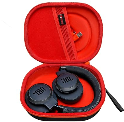 XANAD Orange Case for JBL Tune 520BT/720BT/510BT/660NC/700BT/710BT/760NC/750BTNC/ 660 BTNC/560BT/500BT/E45BT or JBL Live 650BTNC / 460NC / 400BT / 500 BHeadset