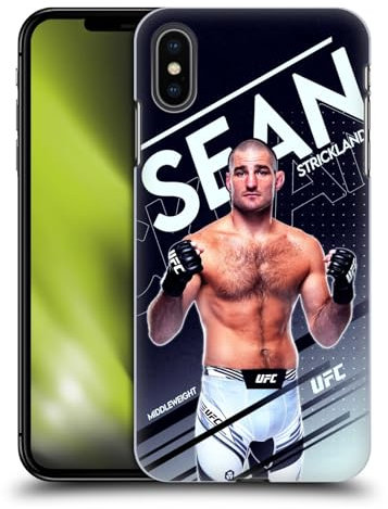 Head Case Designs Offizielle UFC Mittelgewicht Sean Strickland Harte Rueckseiten Handyhülle Hülle Huelle kompatibel mit Apple iPhone XS Max