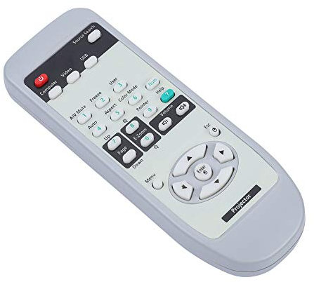 Mtlavishness Remote Control For Projector H180X Projector Remote 14. 0×5. 0×3. 0 Replacement Projector Remote Control For Emp-7800 Emp-7850 Projector Remote Eps80 Projector Screen