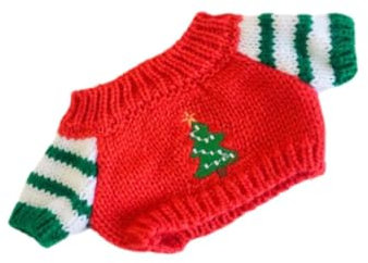 perfk 20cm Puppenkleidung, Puppenkleidung, süß, abnehmbar, weich, Herstellung, handgemachte Geschenke, Anziehen, Tierpuppenzubehör, Puppenoutfit, Rot