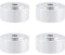 Briny River 4PCS Isolation Stand Feet Pad Aluminum Alloy Base Feet 20x20x10mm for Speakers CD Amplifier