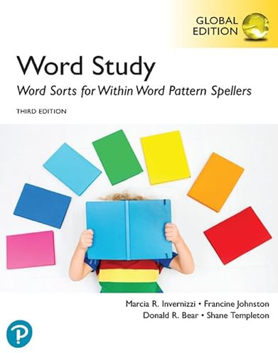Word Study: Word Sorts for Within Word Pattern Spellers, Global Edition, 3rd edition (Words Their Way)
