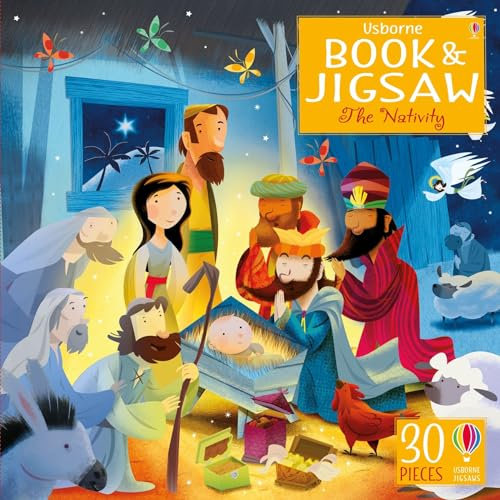The Nativity Book and Jigsaw (Usborne Book and Jigsaw)