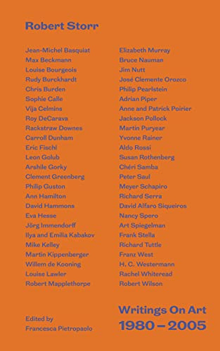 Writings on Art 1980–2005: By Robert Storr