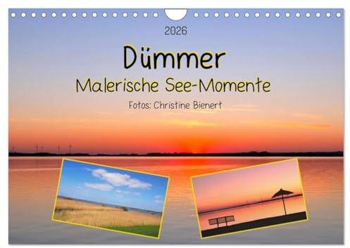 Dümmer, Malerische See-Momente (Wandkalender 2026 DIN A4 quer), CALVENDO Monatskalender: Einzigartige Momente am Dümmer See (CALVENDO Natur)