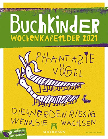 Buchkinder - Wochenplaner Kalender 2021