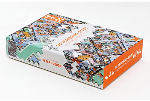 Die Tetromino-Stadt. Ein geometrisches Puzzle