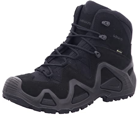 LOWA Zephyr GTX Mid TF Arbeitsstiefel, Grau (Wolf Grey), Schwarz, 40 EU