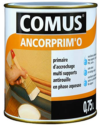 Ancorprim'o Blanc 0.75L - Primaire d’accrochage Universel Polyperformant Glycéro en phase Aqueuse