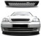 Kühlergrill Sportgrill Front Grill Waben Gitter OPC Look Schwarz (Fahrzeugspezifisch)