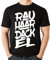 siviwonder RAUHAARDACKEL Dackel Teckel Wiener Sau Jagd Rauhhaardackel - Font Schrift Unisex T-Shirt Shirt schwarz 4XL
