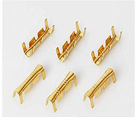 10X CONNETTORE A CRIMPARE per cavo elettrico da 0.5 a 1.5mm2 raccordo giunto 453