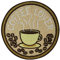 Finally Home Coffee Lover Kaffee Patch zum Aufbügeln | Getränk Patches, Bügelflicken, Flicken, Aufnäher