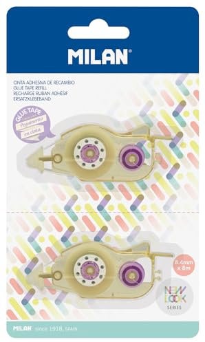 MILAN® Blister 2 recambios cinta adhesiva 8,4 mm x 8 m serie New Look