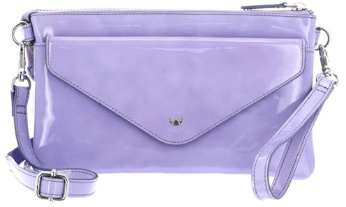 Golden Head Leder Clutch Abendtasche Carrara RFID Protect Minibag Lavender flieder