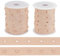 OLYCRAFT 10 Yard 2 Rollen Braunes Näh Druckknopfband 18mm Breit Druckknopfband Braunes Polyester Knopfband Nähverschluss Kunststoff Druckknopf Bandbesatz Zum Nähen DIY Handwerk