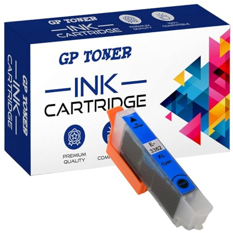 Druckerpatronen Tintenpatronen kompatibel für Epson XP 530 540 630 635 640 830 900-33XL Cyan