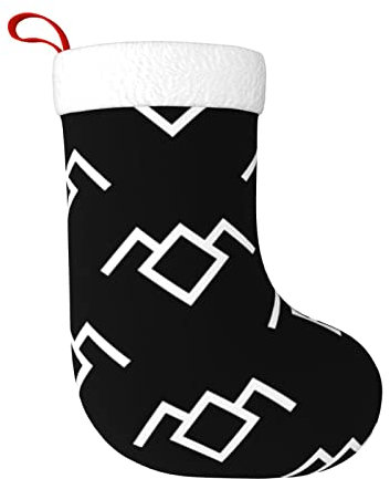 Miniks Peaks Eule Weihnachtsstrümpfe, hängende Verzierung für Kamin, Weihnachtsbaum, Urlaub, Party, Dekoration, 45,7 cm