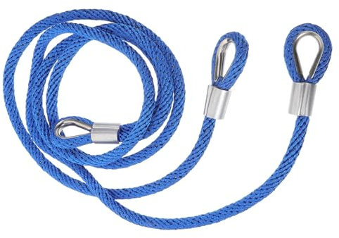 HONMEET Climbing Net Hanging Bed Swing Hammock Swing Cord Tape Cord Straps Wire Cable Rope Hammocks Lanyard Swing Rope Kit Hammock Hanging Rope Swing Hanging Rope Hammock Strap Steel Wire