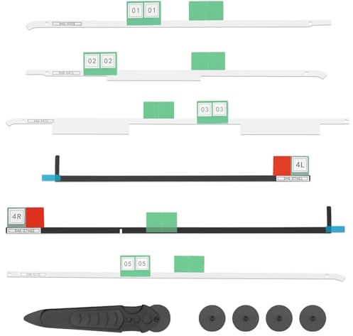 Klebestreifen für LCD-Display Bildschirm, Klebeband Streifen, Ersatzband kompatibel mit Apple iMac 21,5 Zoll A1418 Retiona 2017,2019,2020 mit Werkzeuge zum Öffnen der LCD-Display(Aktualisiertes Modell