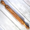 Wooden Rolling Pin for Baking Handmade from Olive Wood - 100% Natural Unique Rolling Pin with Handles, Length 41cm - by Ezo.Home