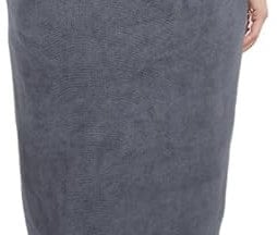 Zouway Saunakilt Herren 60x150cm, Elastischer Bund Saunahandtuch, Saunatuch Mikrofaser Baumwolle