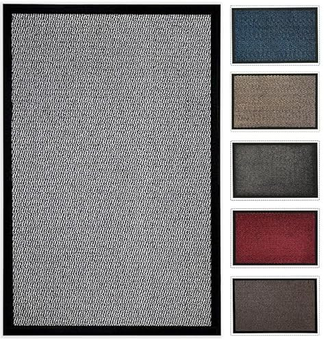 Wadan Door Matts Indoor & Outdoor | Stylish Door Mat with Non Slip Rubber Backing | Anti Slip Super Absorbent & Easy to Clean | Use as Kitchen Mat