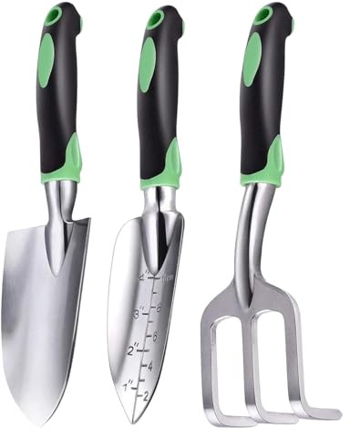 Trädgårdsspad Aluminiumlegering trädgårdsspade handverktyg for att gräva och lossa jord