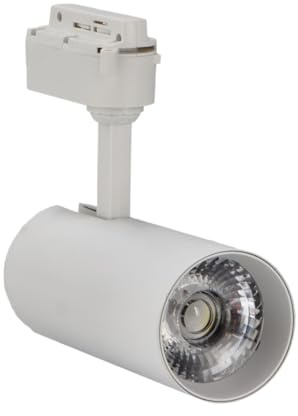ANSIEN® Foco LED 30W Para Carril Monofásico de 2 Hilos COB Led,(CCT Cambio en Blanco Frío-Neutro-Cálido) Focos Led de Techo para Comercial