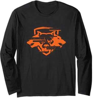 Call of Duty Black Ops 6 Cerberus Cover Up Logo Video Game Manche Longue