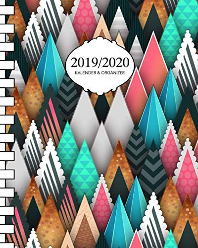 2019/2020 Kalender & Organizer: Retro Designer Edition I Wochenplaner mit Adressbuch und Passwort Journal I Für jede Woche eine Doppelseite; mit viel ... & ToDo-Listen I 120 Seiten I Softcover