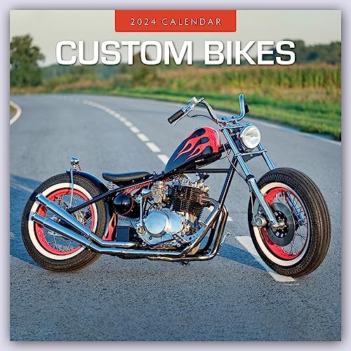 Custom Bikes – Umgebaute Motorräder 2024 – 16-Monatskalender: Original Red Robin Publishing Ltd-Kalender [Mehrsprachig] [Kalender] (Wall-Kalender)