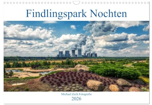 Der Findlingspark in der Lausitz (Wandkalender 2026 DIN A3 quer), CALVENDO Monatskalender: Der Lausitzer Findlingspark Nochten ist ein Zeugnis gelungener Rekultivierung. (CALVENDO Natur)