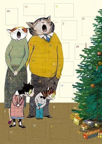 Wolf Erlbruchs Adventskalender - Schöne Bescherung: mit 24 Klapptürchen