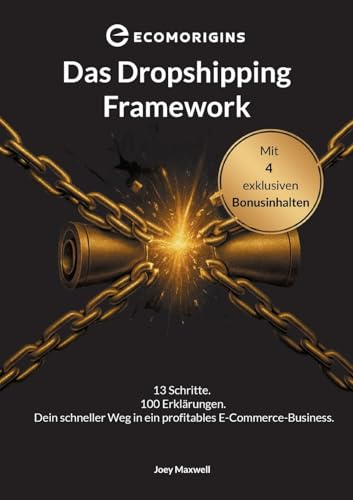 Das Dropshipping Framework: 13 Schritte. 100 Erklärungen. Dein schneller Weg in ein profitables E-Commerce-Business.