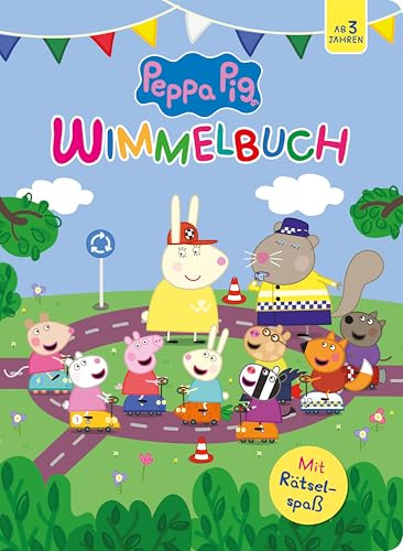 Wimmelbuch Peppa Pig: Mit Rätselspaß I Für alle Peppa Wutz Fans ab 3 Jahren