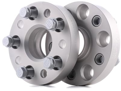 H&R DRA-System Wheel spacer set 50mm per axle - Bolt pattern 5x112 - Hub 57,1mm - Bolt size M14x1,5 - compatible with Audi/Bentley/Ford/Seat/Skoda/Volkswagen