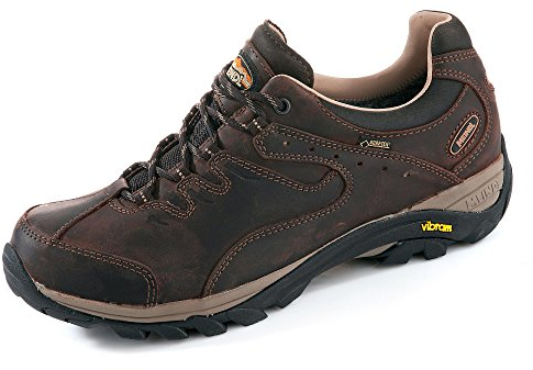 Meindl Herren Trekkingsschuh Caracas GTX Gr 47 12 dunkelbraun Leder Gore Tex Futter, Dunkelbraun, EU