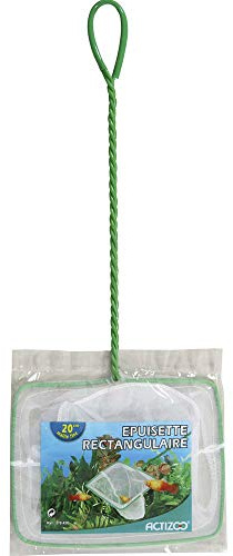 Zolux Fangnetz Mesh Fine für Aquarium Weiß 10 cm