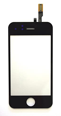 Power4Laptops Replacement Digitizer Touch Screen Compatible With Apple iPhone 3G Black