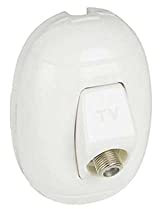 BTicino Prise TV ovale SP69BF