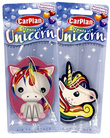 CarPlan Unicorn Twin Pack Car Air Freshener - Bubblegum