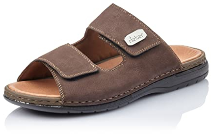 Rieker Homme 25590 Mules, Marron (Moro 25), 44 EU