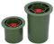 Keenso 2Pcs Lure Bait Make, tragbares, langlebiges PE Lure Bait Tool Ball Maker Gerät Angeln Zubehör Grün