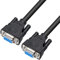 DTECH 5FT DB9 RS232 Serial Null Modem Cable Female to Female Full Handshaking 7 Wire Crossover
