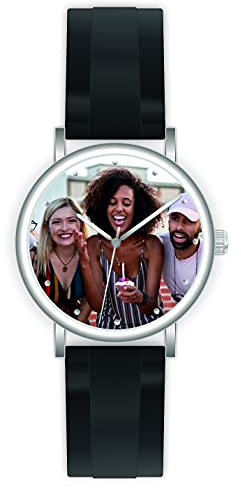 memories Uhr mit Foto personalisierte Uhr 40mm Uhr mit Bild 3BAR Fotouhr Made in Germany