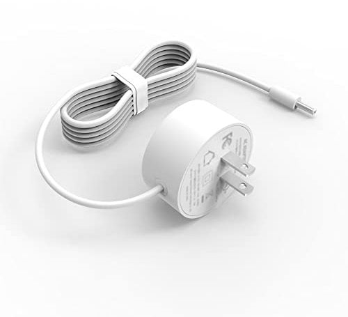 15W AC Charger Fit for Google Home Hub Nest Hub 2nd Gen GA01331-US Smart Speaker Power Supply Adapter Cord
