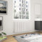 Acezanble Horizontal Flat Panel Radiators Central Heating White Double Designer 600x1020mm