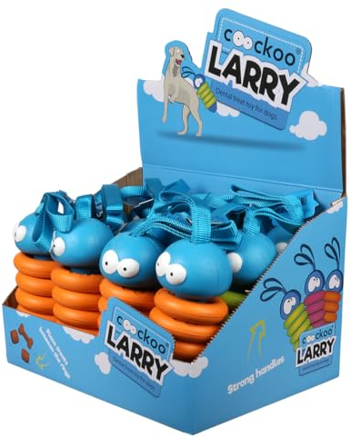 COOCKOO Larry Robustes Hundespielzeug 18 cm schwer farbl. Sortiert für Hunde
